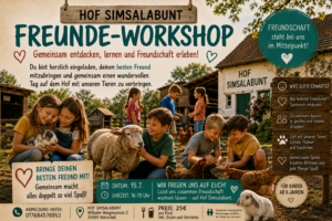 Flyer für Freundeworkshopp